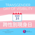 跨性別現身日 Transgender Day of Visibility (TDoV)